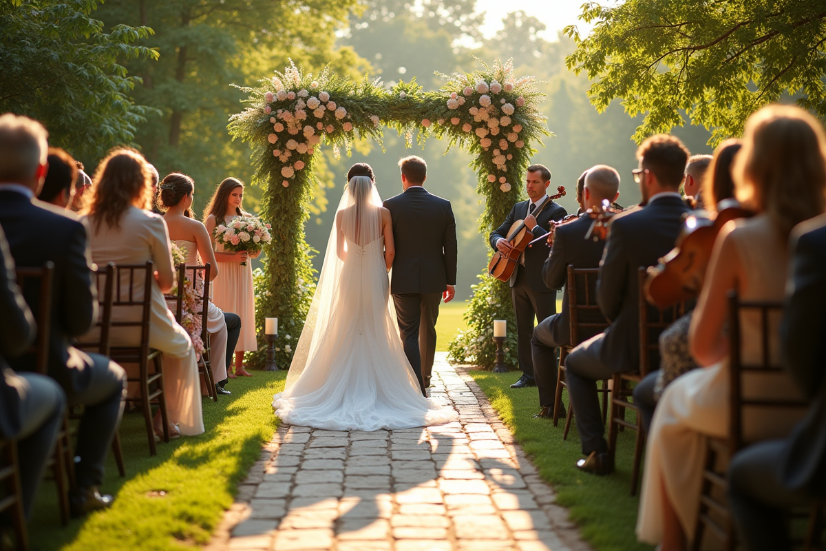 entrée mariage